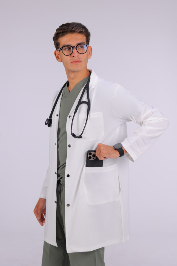 Flowa unisex lab coat